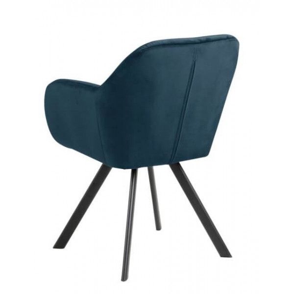 TC LOLITA Kék elegáns Kárpitos beltéri szék