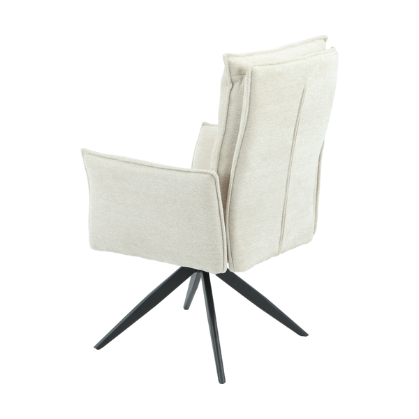 ET SAM Fehér design Kárpitos beltéri szék