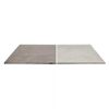 SP MANHATTAN / METALIC 70x70 Grey, Brown industrial Tabletop