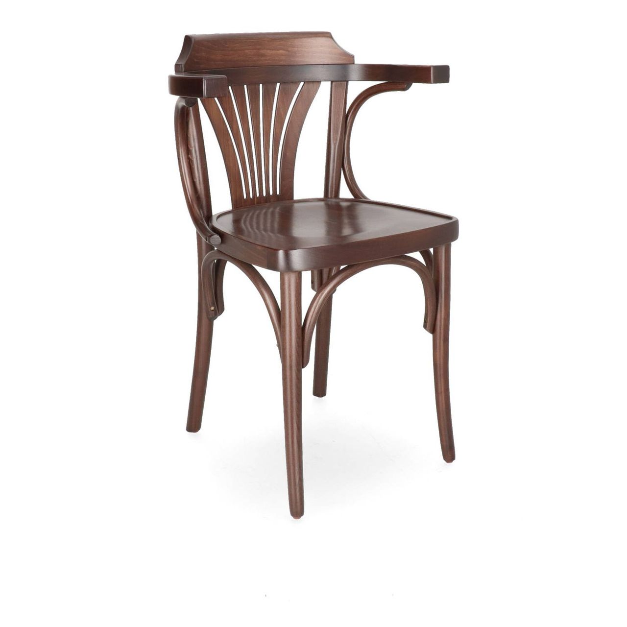 XTON 165 Brown Scandinavian Wooden indoor chair