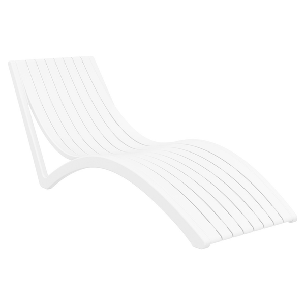 ST SLIM Fehér design Napágy