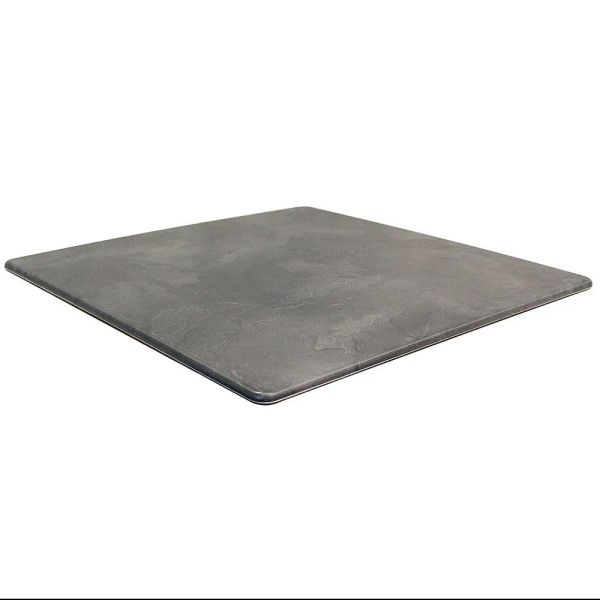 TOP SL DARK SLATE 60x60 Szürke modern Asztallap