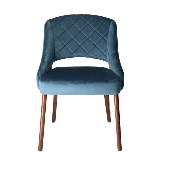 DN AMANDA  Kék klasszikus Kárpitos beltéri bárszék