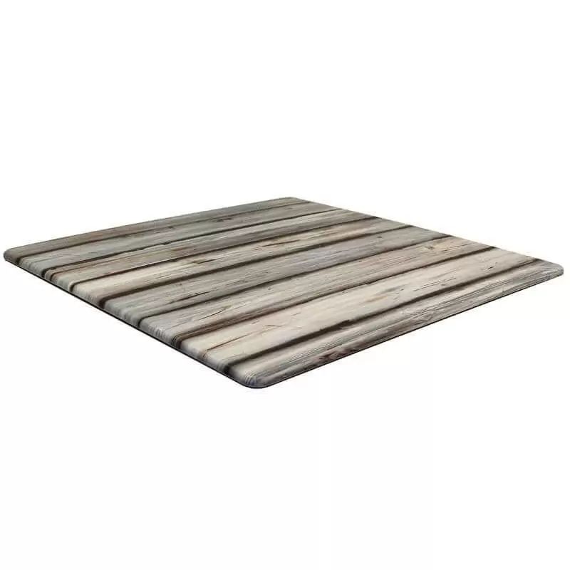 TOP SL MARITIMO PINE 60x60 Blue vintage Tabletop