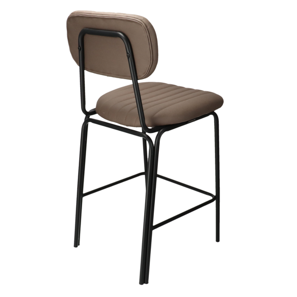 DL TEMPLE Barna industrial Alacsony bárszék