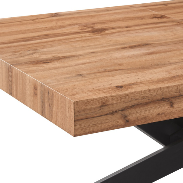 ET MONA Barna design Beltéri komplett asztal