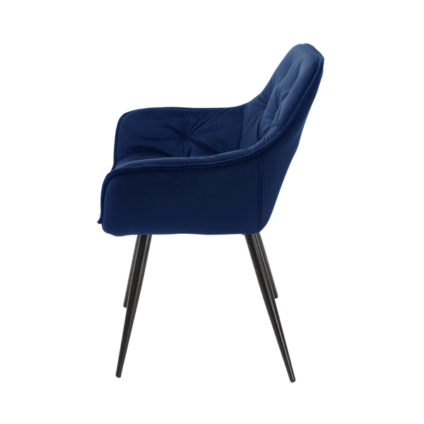 DL CHERRY   Kék design Kárpitos beltéri szék