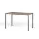 NARDI PIAVE TABLE 120x70 Taupe design Kültéri komplett asztal