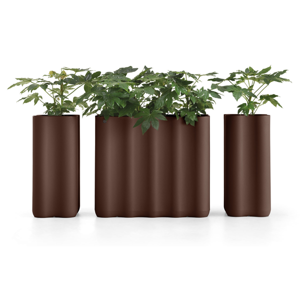LX NEBBIA FLOWER BOX COLUMN Fehér design Virágtartó és kaspó