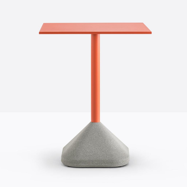 PEDRALI  CONCRETE 855 Több színben elegáns Kültéri asztalláb