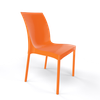AT IRIS Narancs design Műanyag kültéri szék