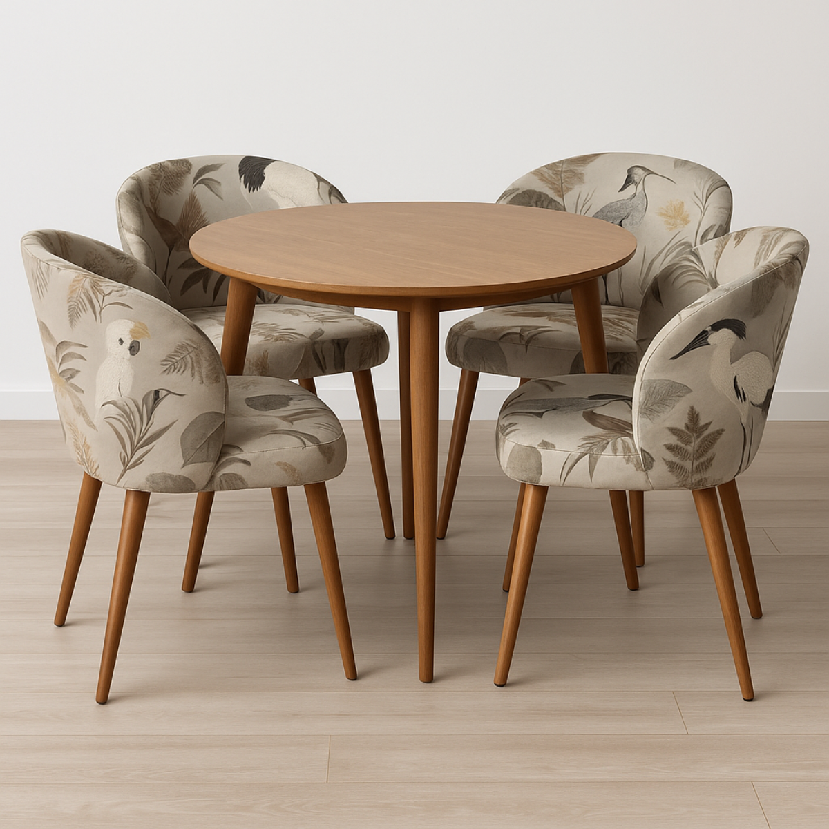 MG LIANA  Zöld design Kárpitos beltéri szék