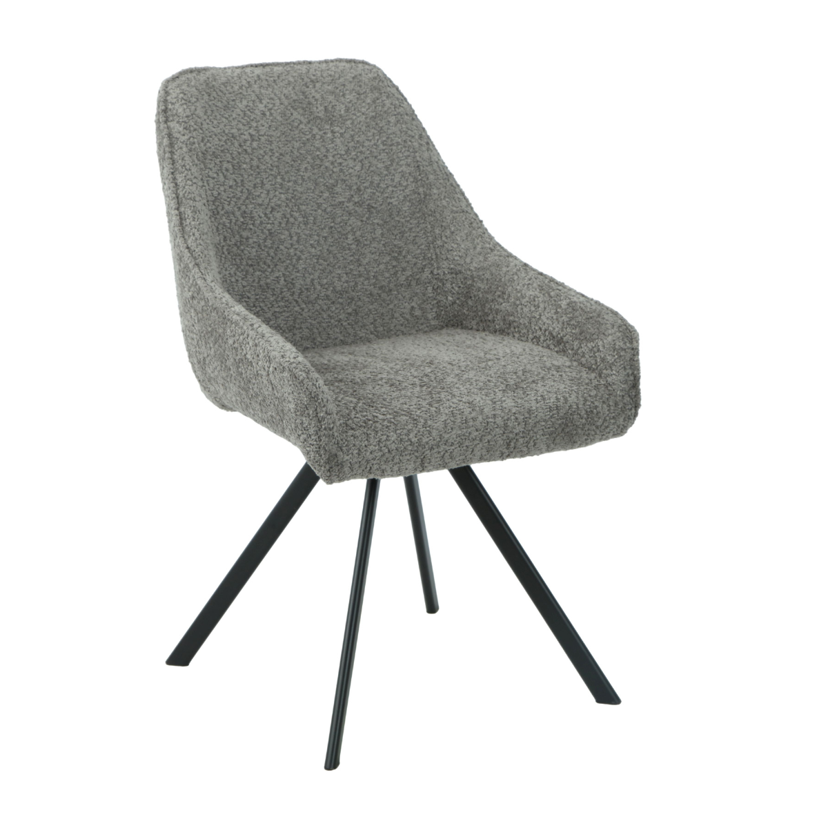 ET ORSON Szürke design Kárpitos beltéri szék