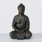 B BUDDHA FIGURINE 2 Fekete design Asztali dekoráció