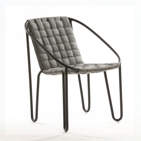 DL JARDINA Szürke modern Vízlepergető szövetű szék