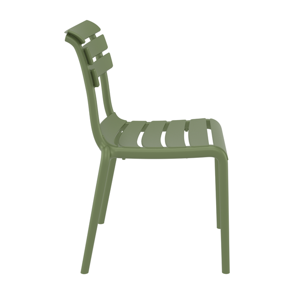 ST HELEN Zöld design Műanyag kültéri szék