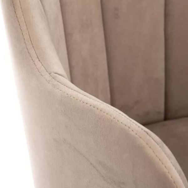 T NIKOL Beige elegant Upholstered indoor chair