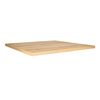 DL SUPERFRONT OAK 68x68 Natúr minimalista Asztallap