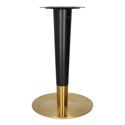 FT 7402 Black, Gold elegant Indoor table base
