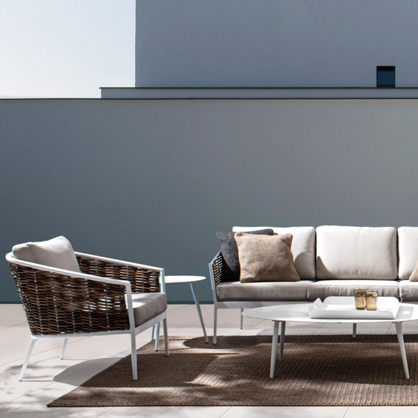 BT MIRABELL Fehér, Bézs modern Kültéri lounge szett
