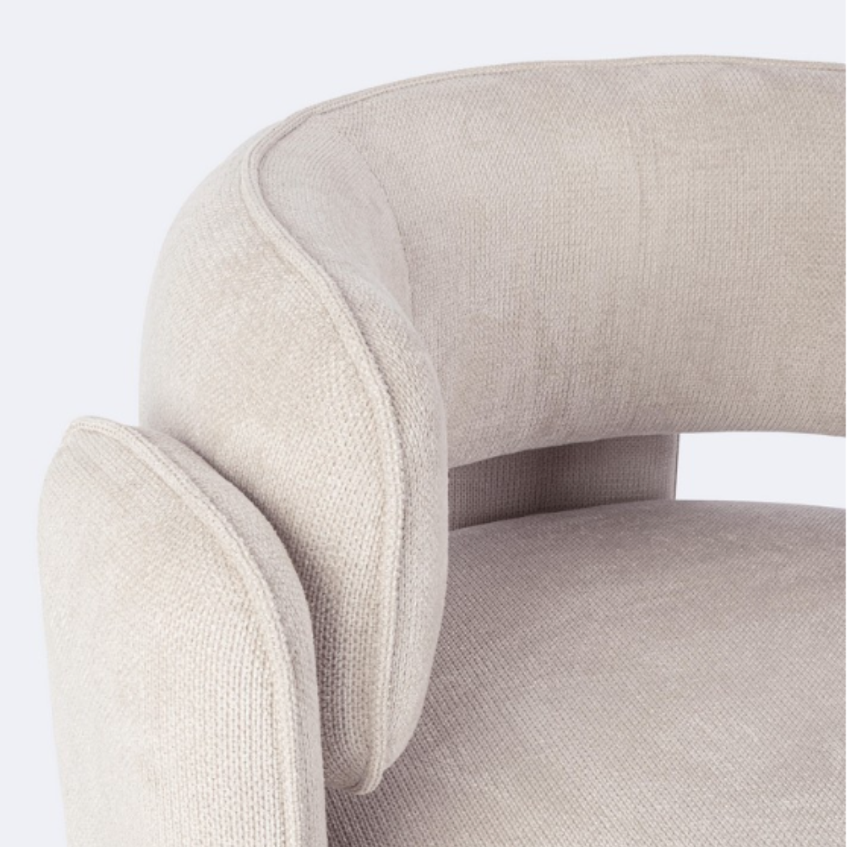 BT AMARA Bézs design Kárpitos beltéri fotel
