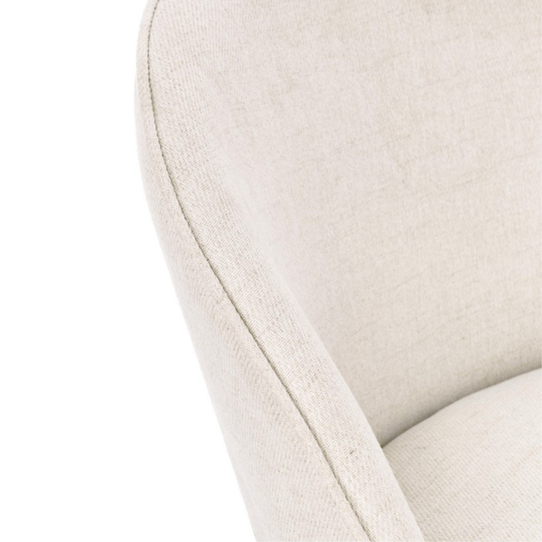 BT MINA Fehér design Kárpitos beltéri szék