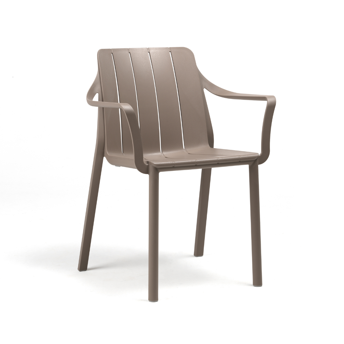 NARDI TIBERINA Taupe design Műanyag kültéri szék