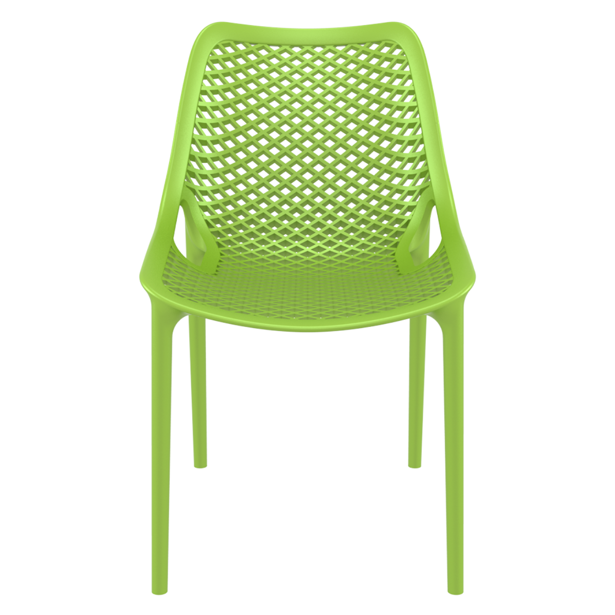 ST AIR Zöld modern Műanyag kültéri szék