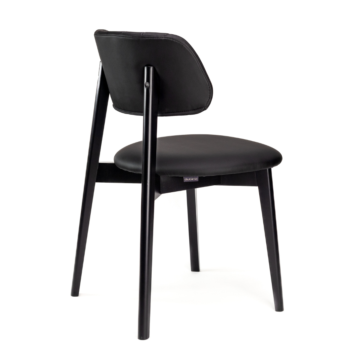 DL MARY UP Fekete klasszikus Fa beltéri szék