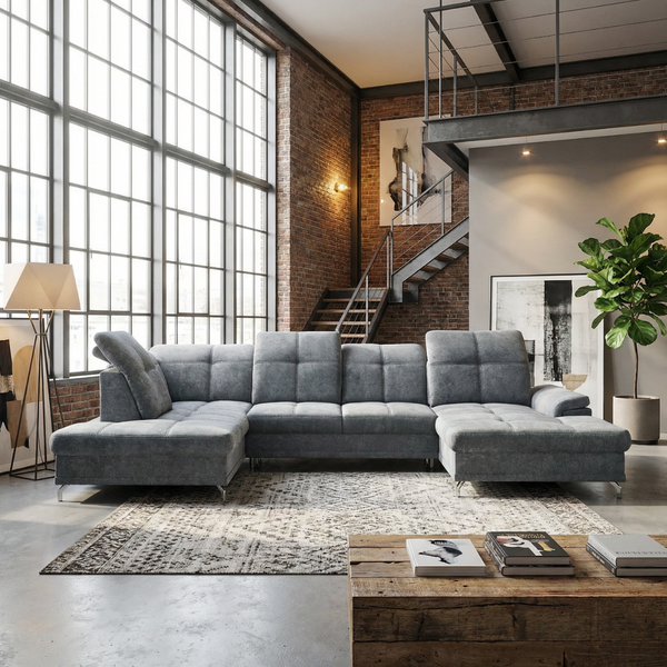 ET NEGRO FULL Több színben modern Sarokgarnitúra