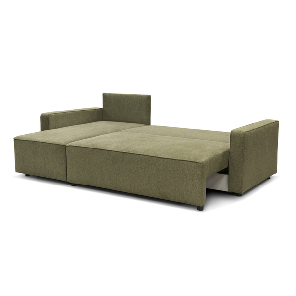 ET ADAM Zöld design Sarokgarnitúra