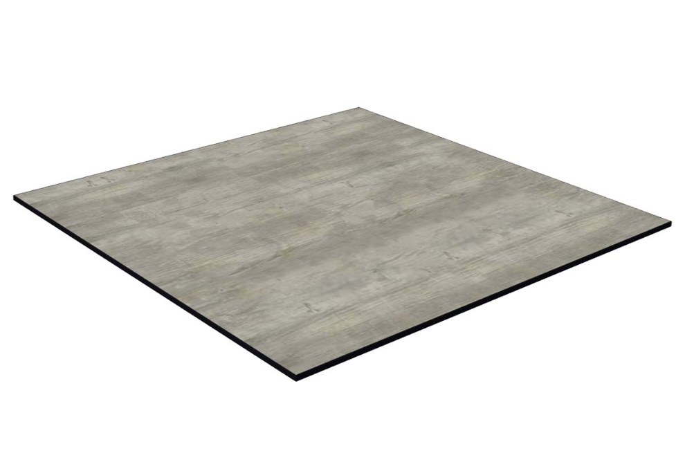 RINO COMPACT TOP WHITE PINE 80x80 Brown modern Tabletop