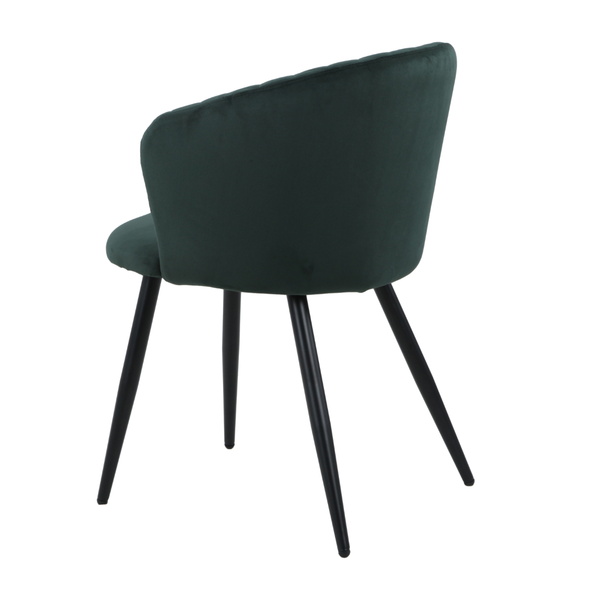 ET KATHERIN Sötétzöld  design Kárpitos beltéri szék