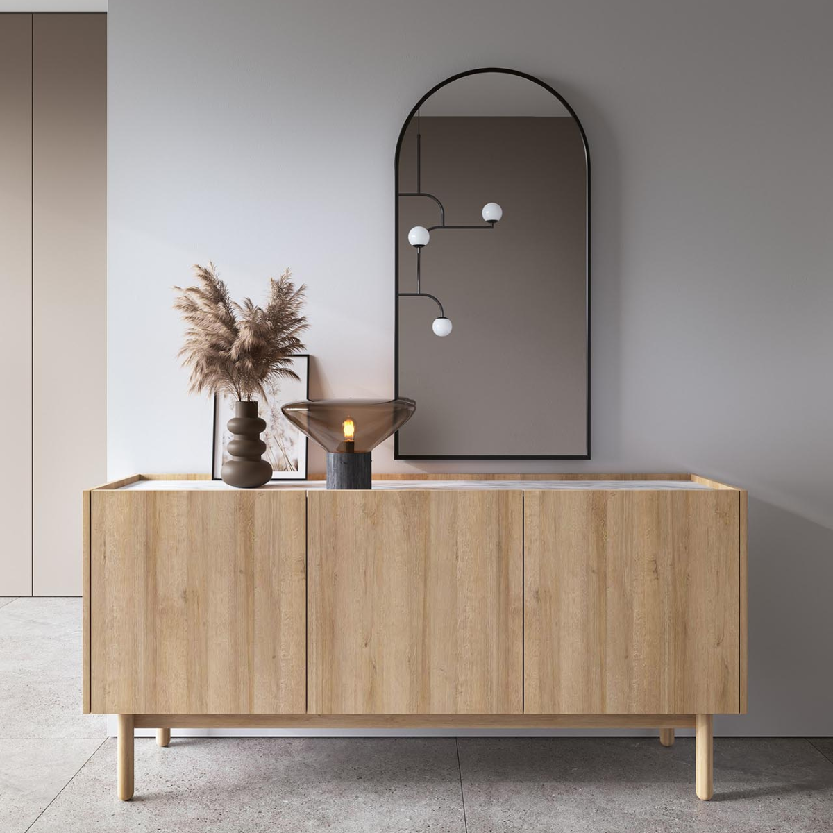 IK BORO  Fa design Komód