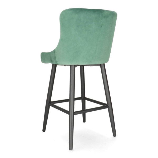 DL CRYSTAL 65 Zöld vintage Alacsony bárszék