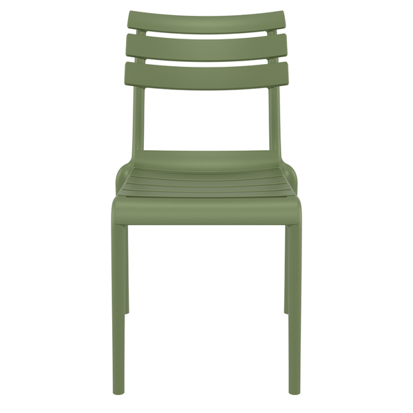 ST HELEN Zöld design Műanyag kültéri szék