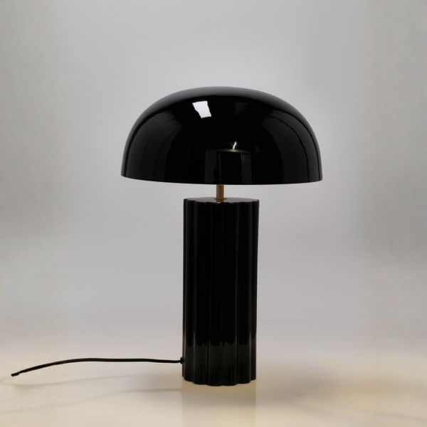 BT KAMIL Fekete modern Beltéri asztali lámpa