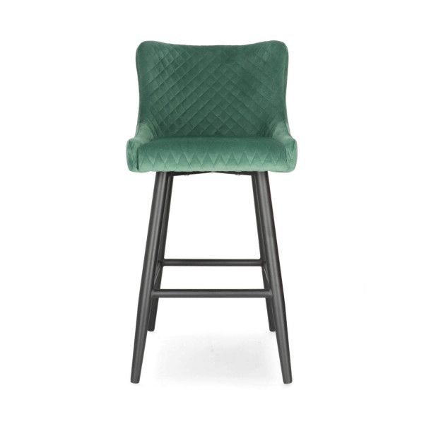 DL CRYSTAL 65 Zöld vintage Alacsony bárszék