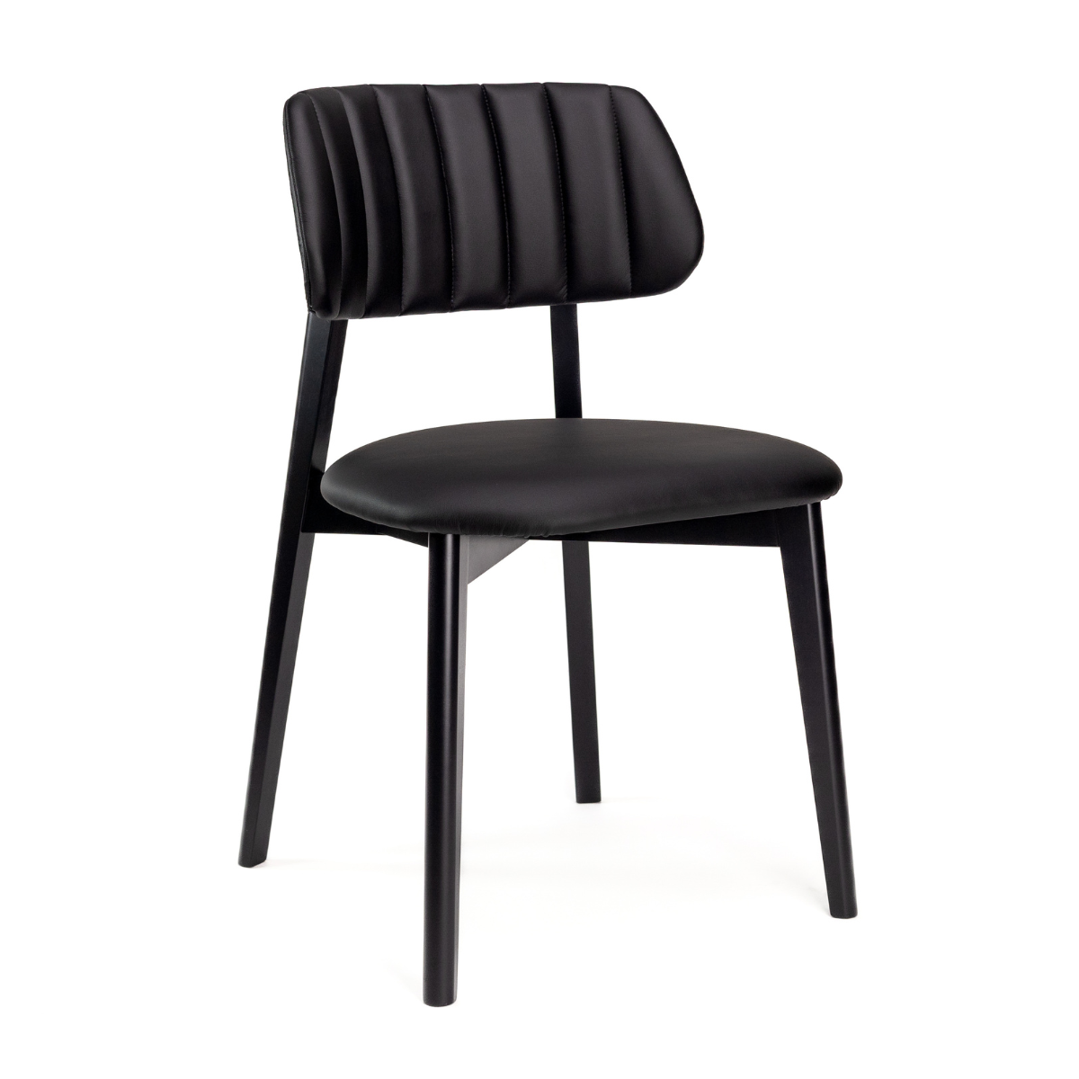 DL MARY UP Fekete klasszikus Fa beltéri szék