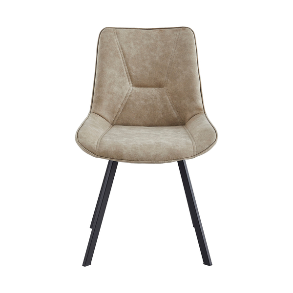 ET MIKE Szürke design Kárpitos beltéri szék