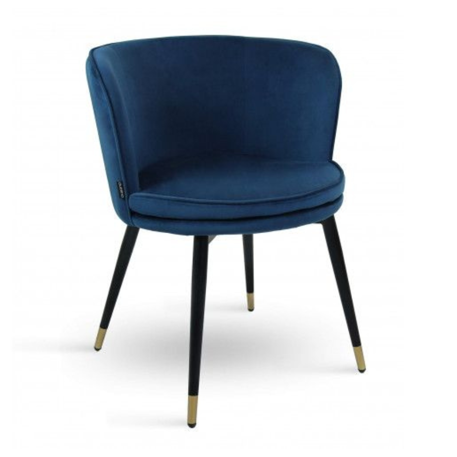 DL FULLMOON Utolsó 2db  Kék elegáns Kárpitos beltéri szék