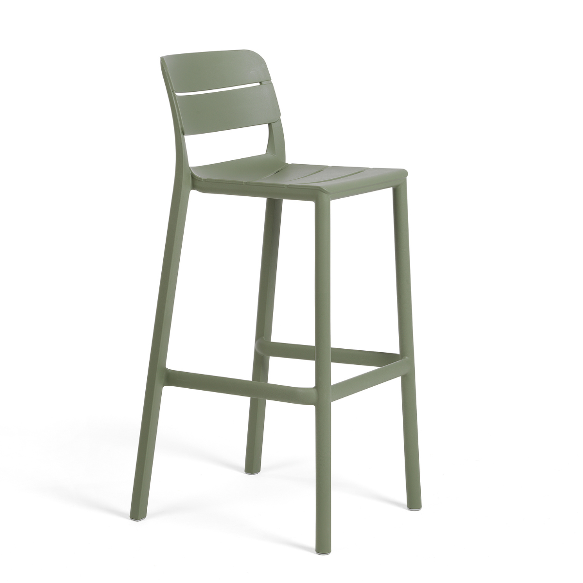 NARDI CASSIA STOOL Zöld design Műanyag kültéri bárszék