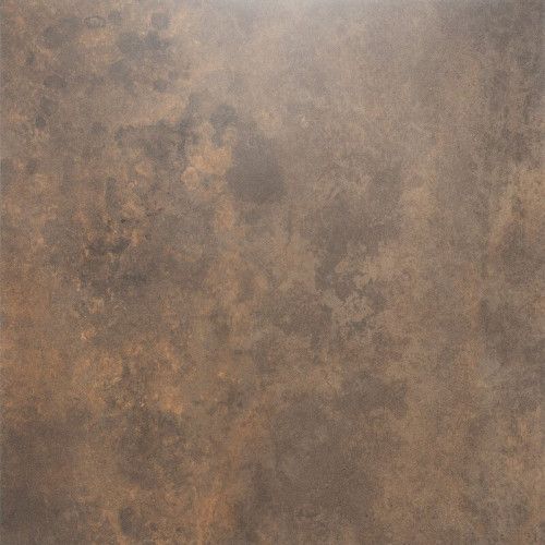 RINO COMPACT TOP RUST 70x70 Brown modern Tabletop