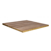 DL OAKWOOD DW 75x75 Brown vintage Techno Wood Indoor Tabletop
