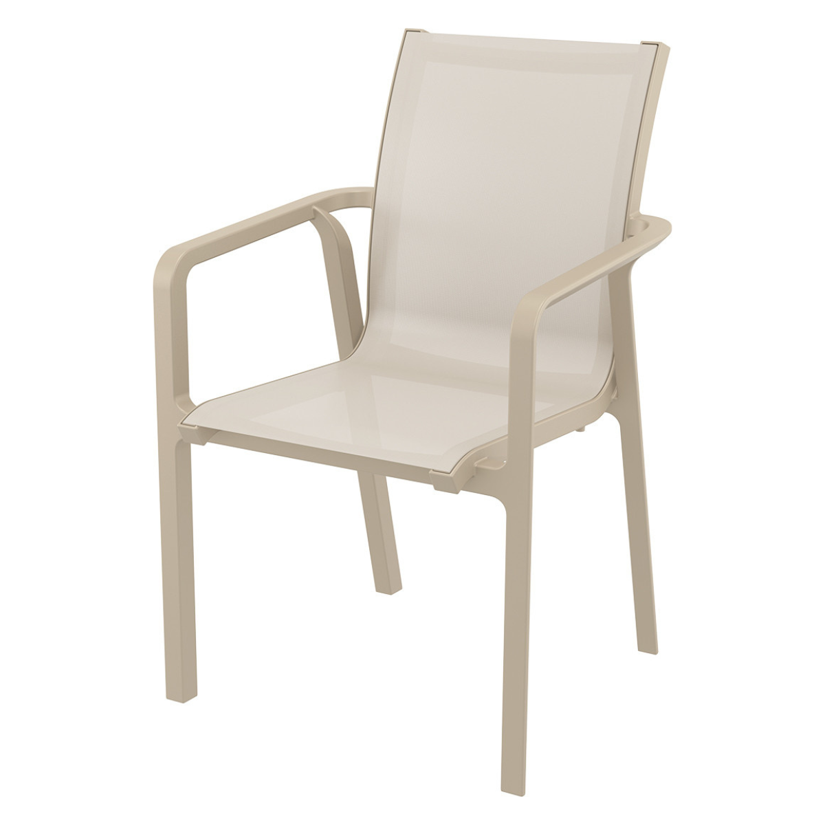 ST PACIFIC Taupe design Vízlepergető szövetű kültéri fotel