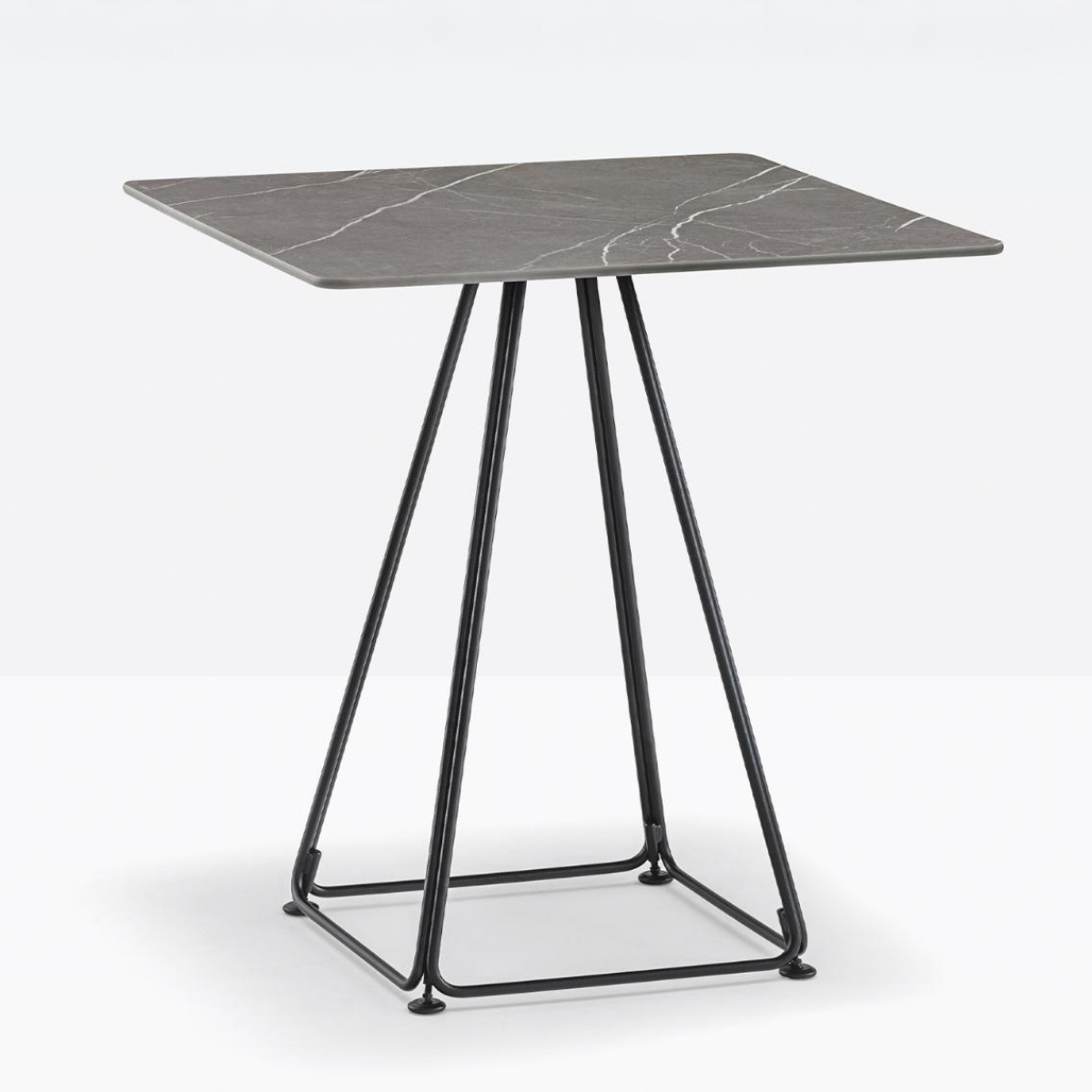 PEDRALI  LUNAR 5440 Fekete elegáns Beltéri asztalláb