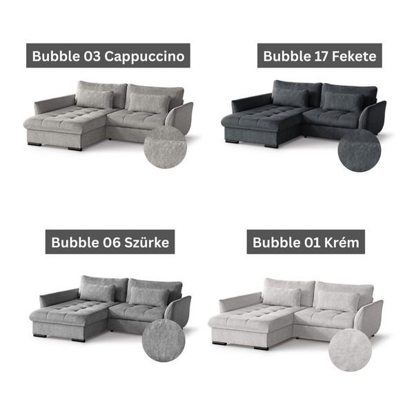 ET CILI Több színben modern Ágyazható kanapé