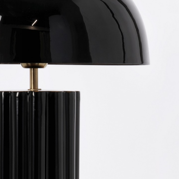BT KAMIL Fekete modern Beltéri asztali lámpa