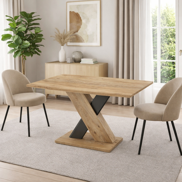 ET ANA Fa design Beltéri komplett asztal