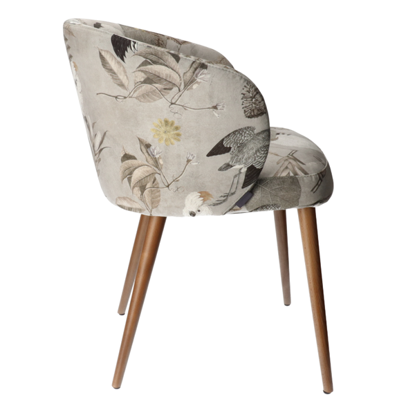 MG LIANA  Zöld design Kárpitos beltéri szék